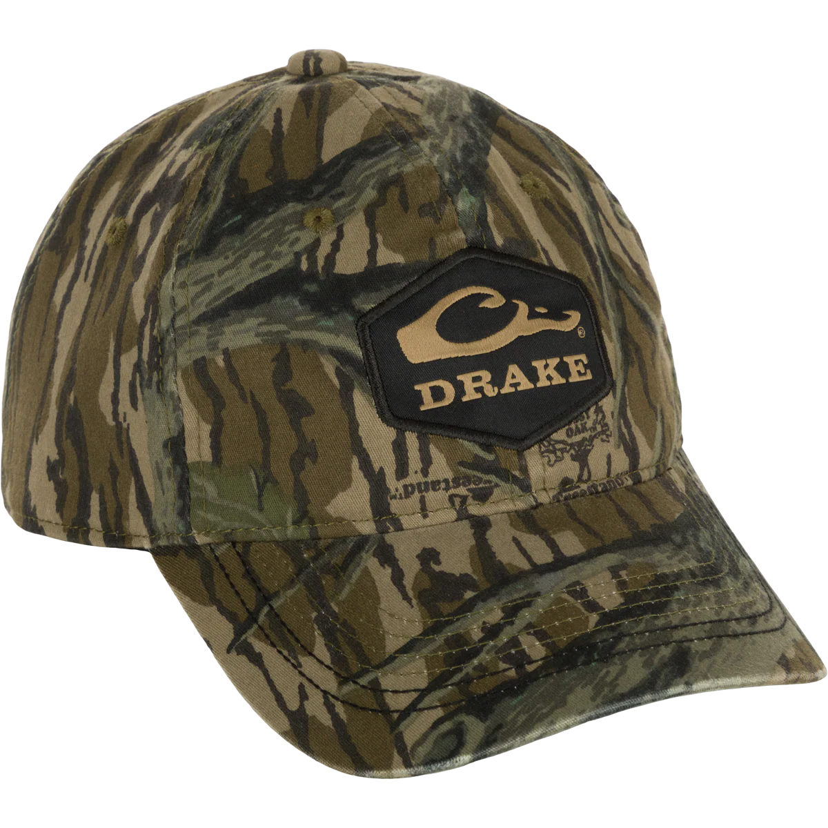 Camo Cotton Twill Hex Patch Cap - Image 3
