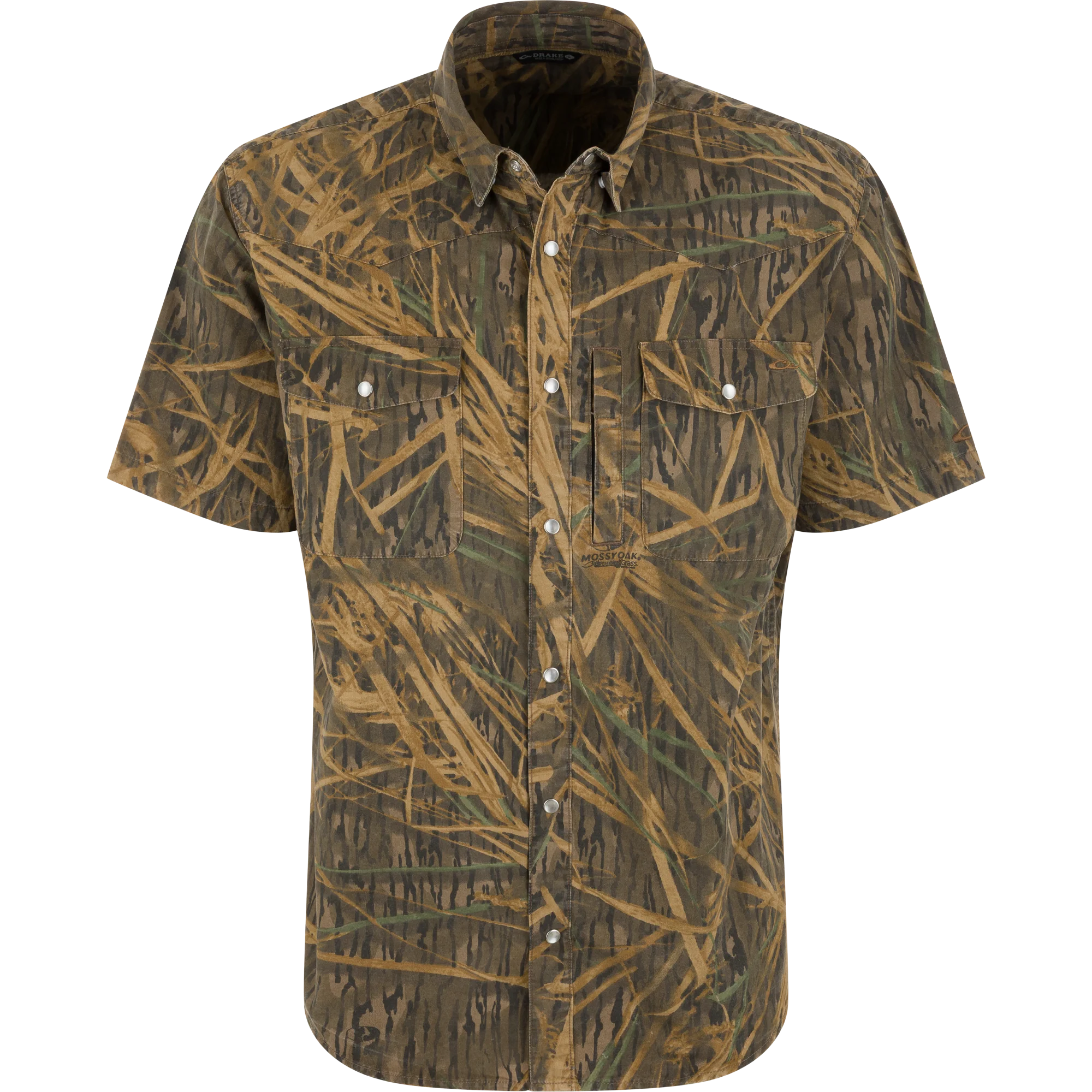 Cinco Ranch Western Acid Washed Short Sleeve Shirt - Image 3