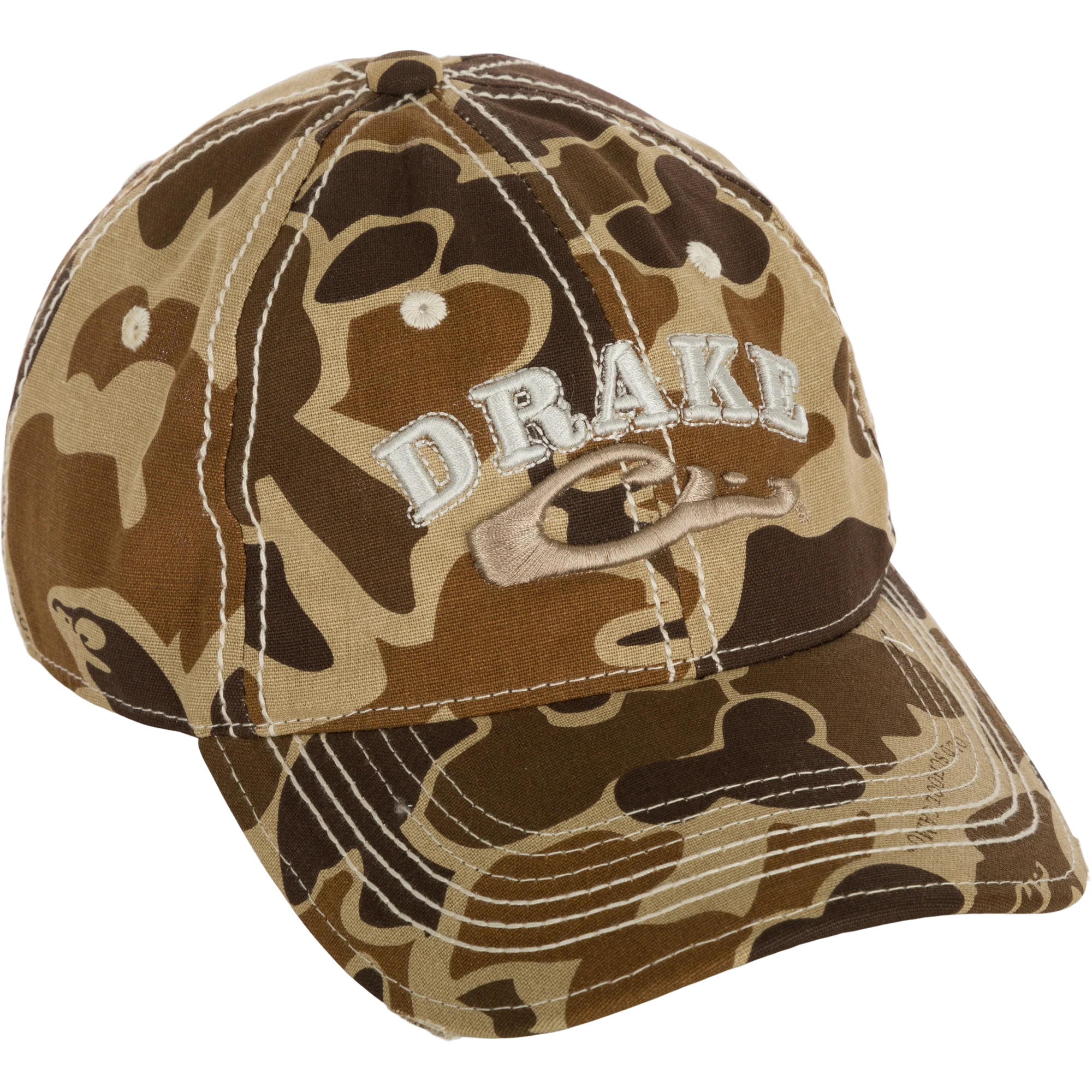Distressed 6-Panel Ball Cap - Image 3