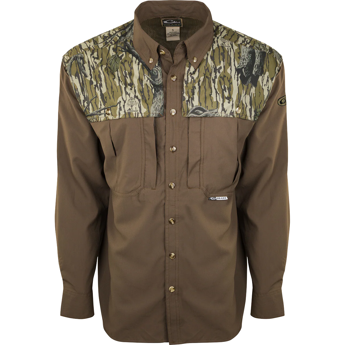 EST Two-Tone Camo Flyweight Wingshooter's Shirt L/S - Image 3