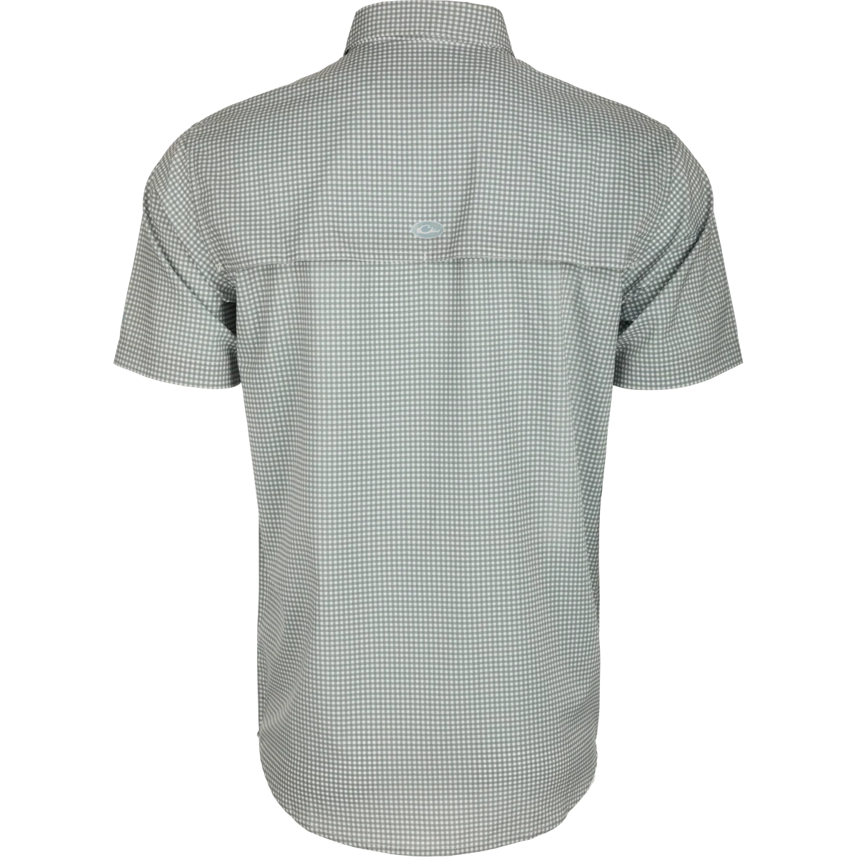 Frat Gingham Check Button-Down Short Sleeve Shirt - Image 7
