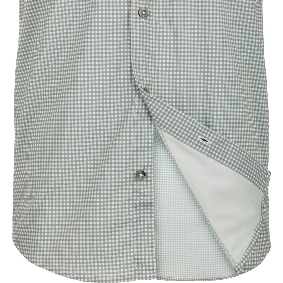Frat Gingham Check Button-Down Short Sleeve Shirt - Image 9