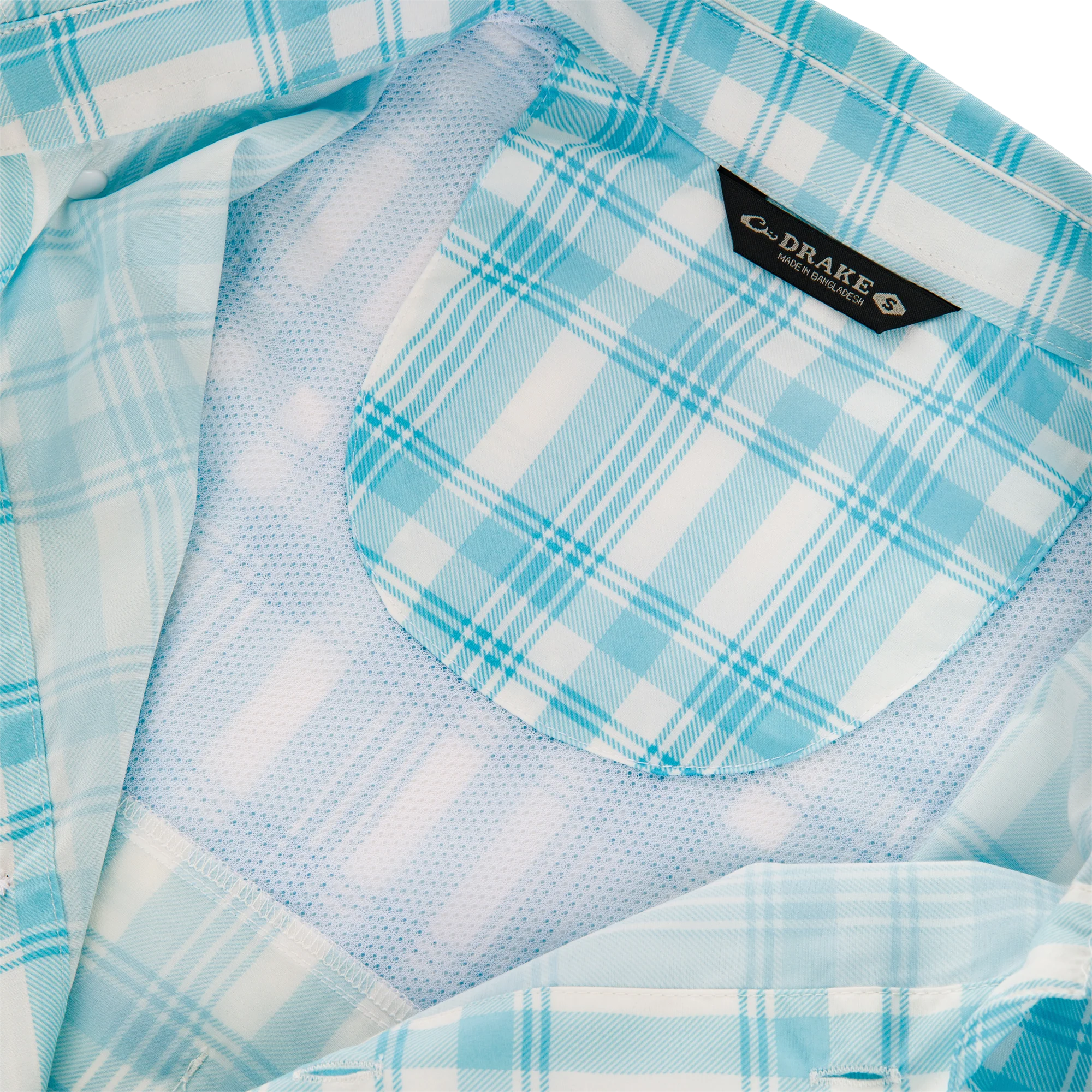 Frat Faded Plaid Button-Down Short Sleeve Shirt - Image 10