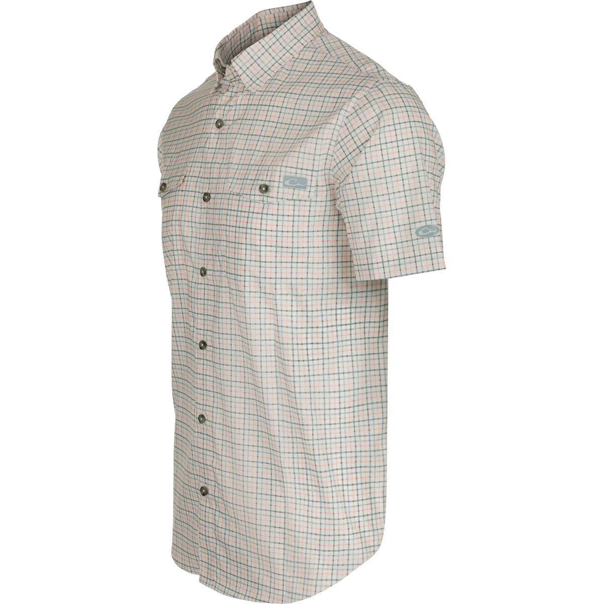 Frat Tattersall Button-Down Short Sleeve Shirt - Image 6