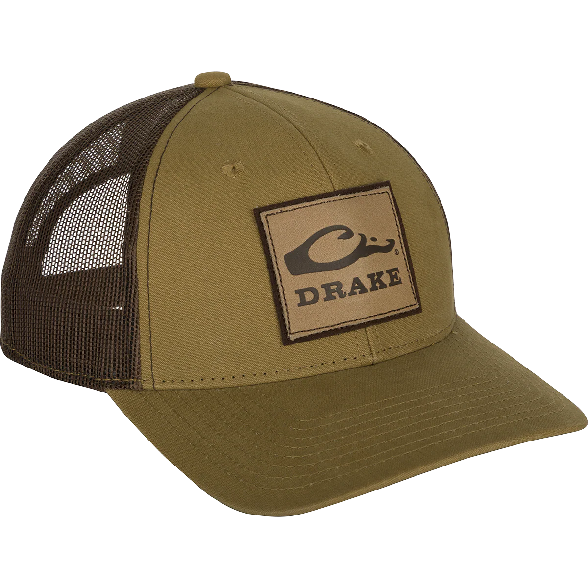 Leather Patch Mesh Back Cap - Image 4