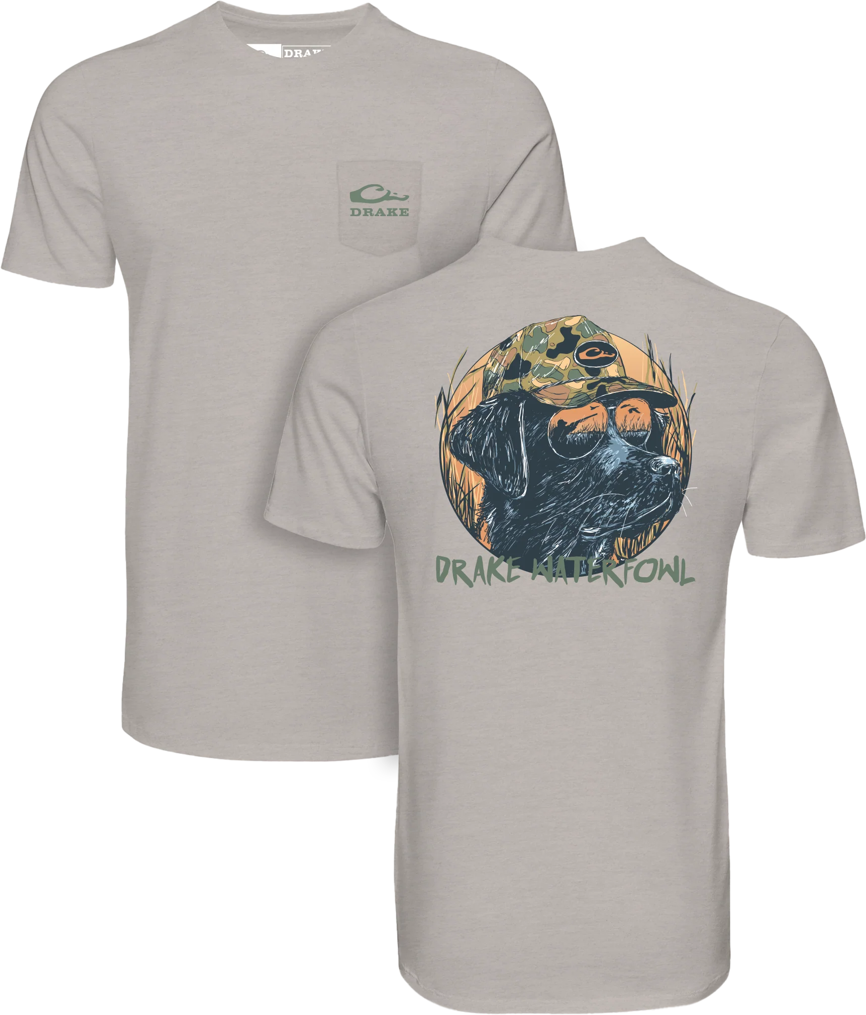 Pop Art Old School Lab T-Shirt - Image 3