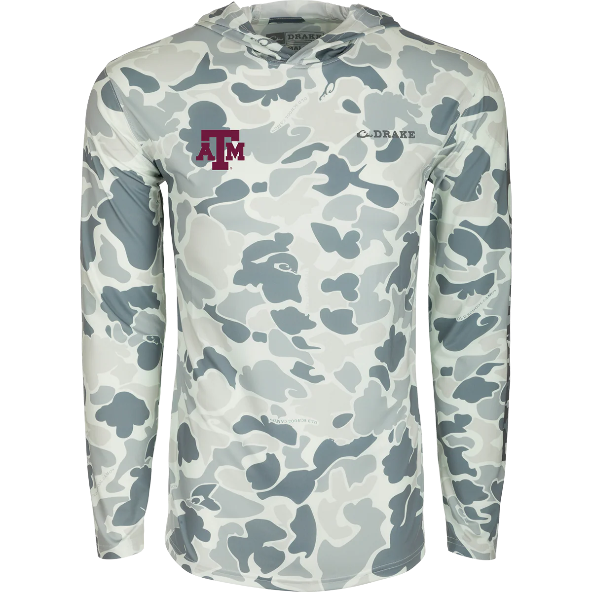 Texas A&M Performance Long Sleeve Camo Hoodie - Image 3