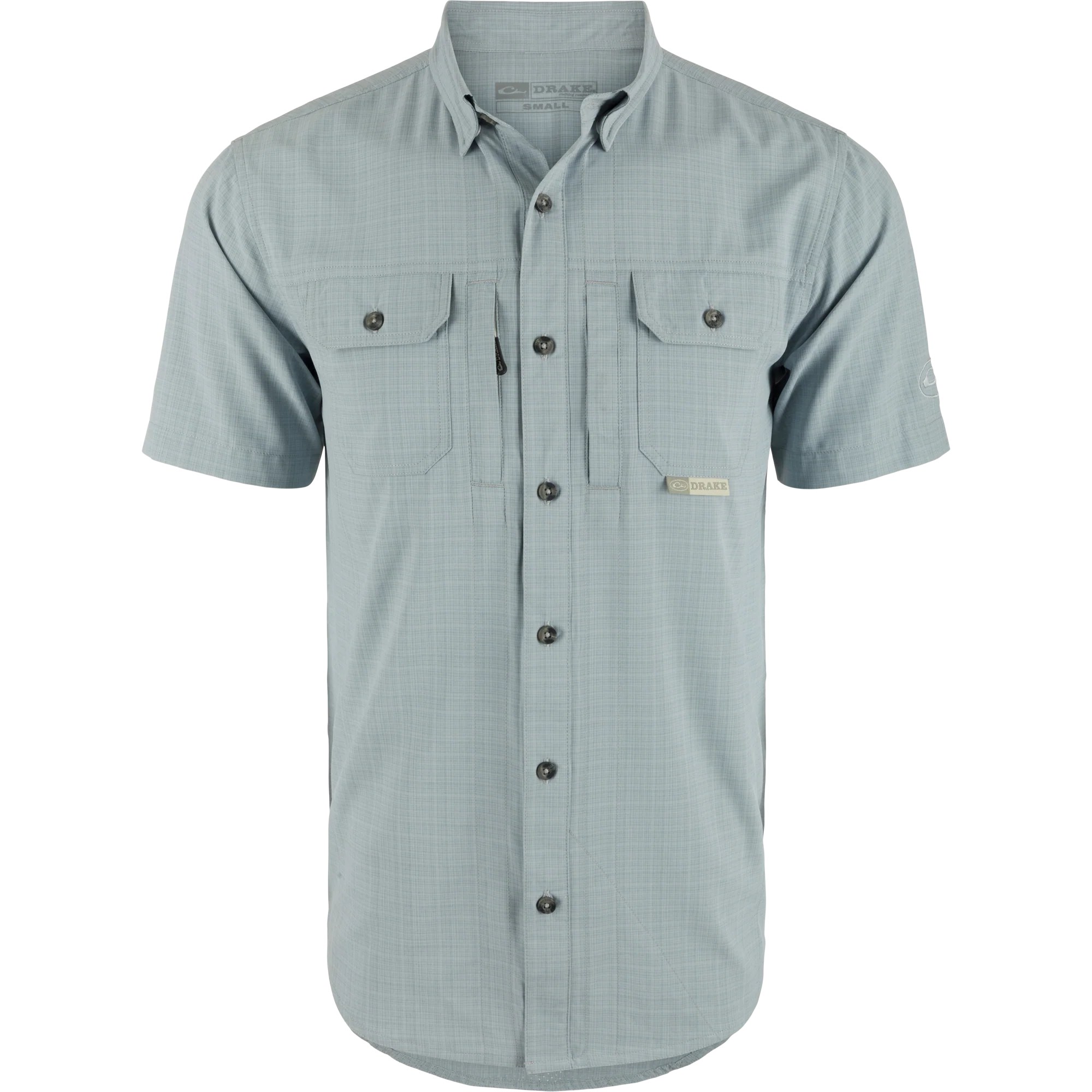 Wingshooter Trey Cross Hatch Short Sleeve Shirt - Image 3