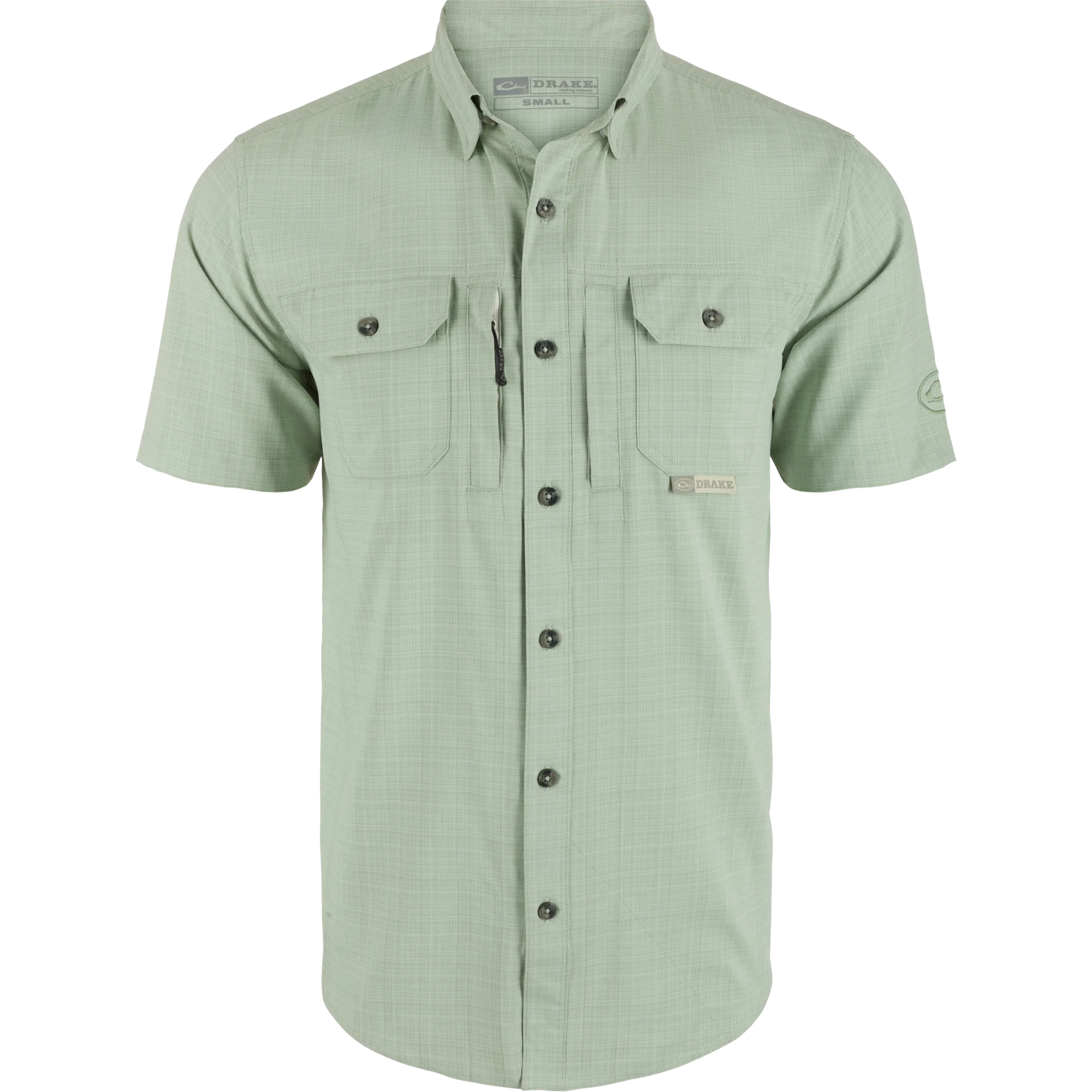 Wingshooter Trey Cross Hatch Short Sleeve Shirt - Image 5